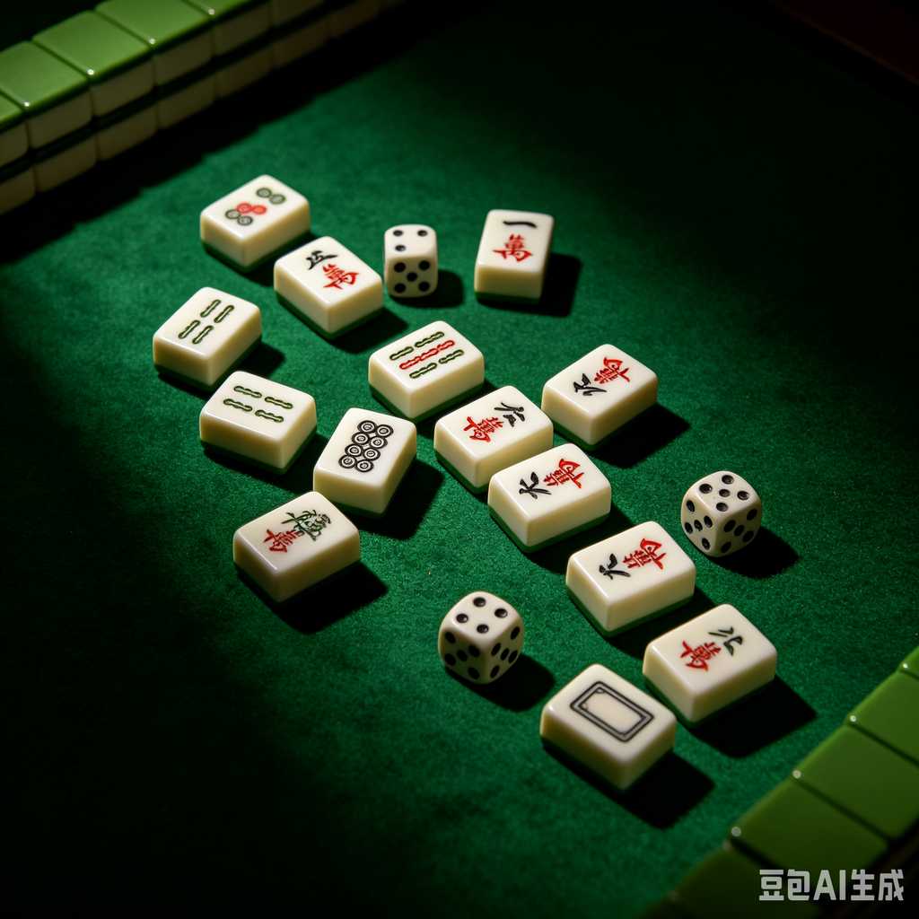 modern color mahjong tiles